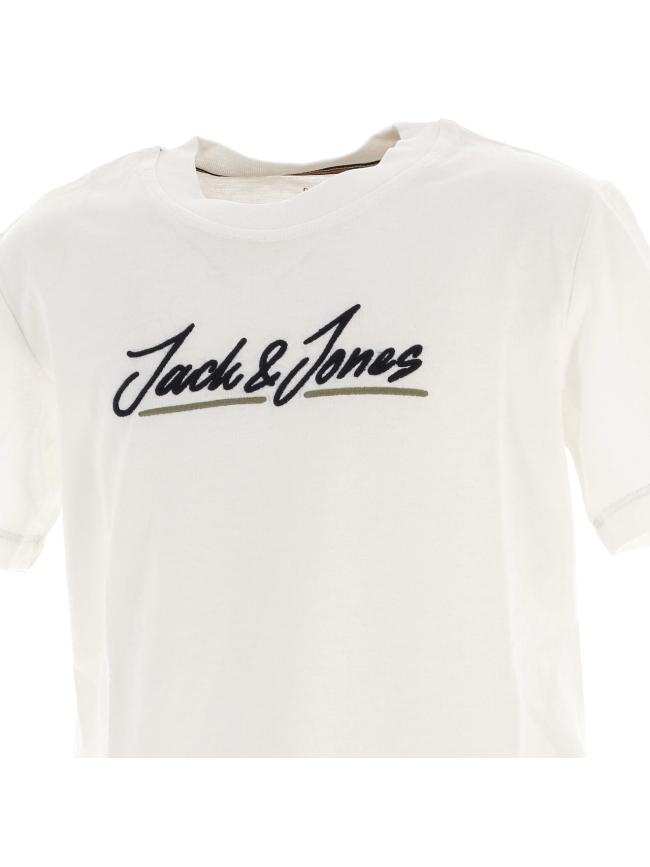 T-shirt tons blanc homme - Jack & Jones