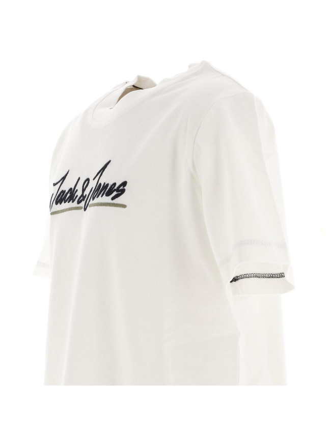 T-shirt tons blanc homme - Jack & Jones