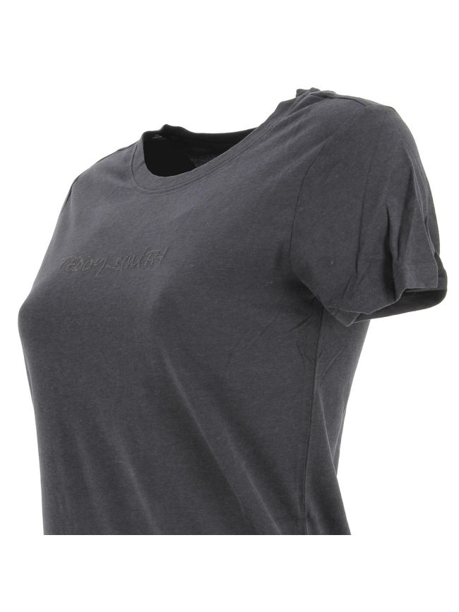 T-shirt ticia gris fille - Teddy Smith