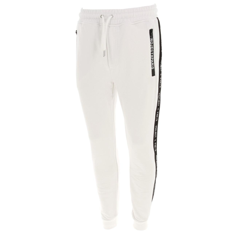 Jogging logo blanc homme - Project X Paris