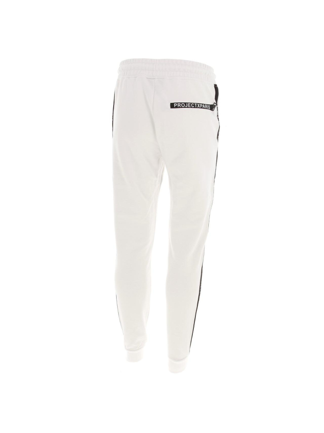 Jogging logo blanc homme - Project X Paris