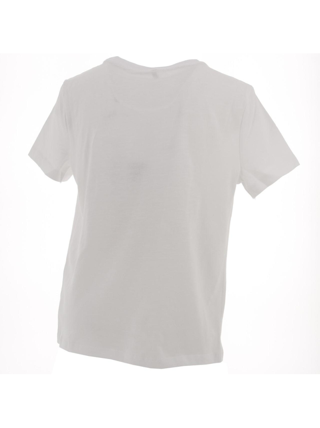 T-shirt gillian blanc fille - Only