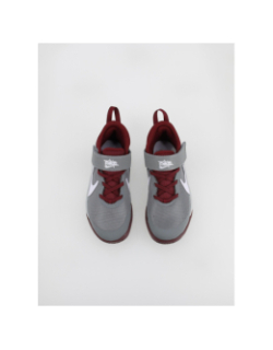 Chaussures de basketball team hustle 10 gris enfant - Nike