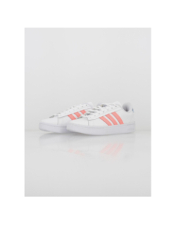 Baskets grand court alpha blanc rose femme - Adidas