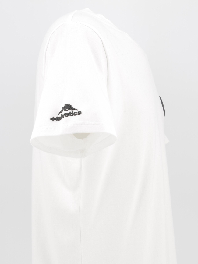 T-shirt hart blanc homme - Helvetica