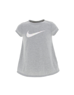 Ensemble legging t-shirt pop gris fille - Nike