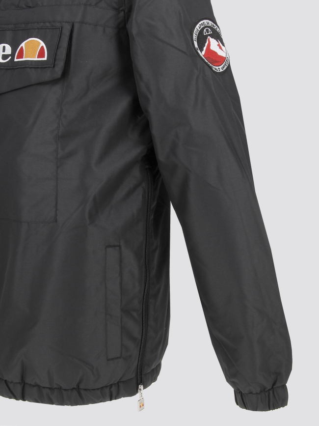 Blouson polaire col zippé monterini noir homme - Ellesse