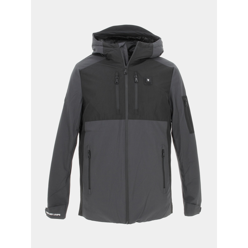 Doudoune chauffante chamonix gris homme - Comme Des Loups