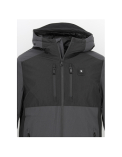 Doudoune chauffante chamonix gris homme - Comme Des Loups