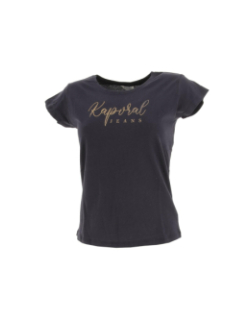 T-shirt lilou bleu marine fille - Kaporal