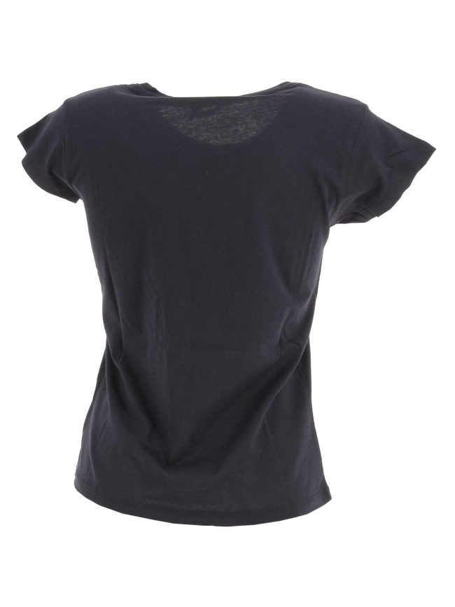 T-shirt lilou bleu marine fille - Kaporal