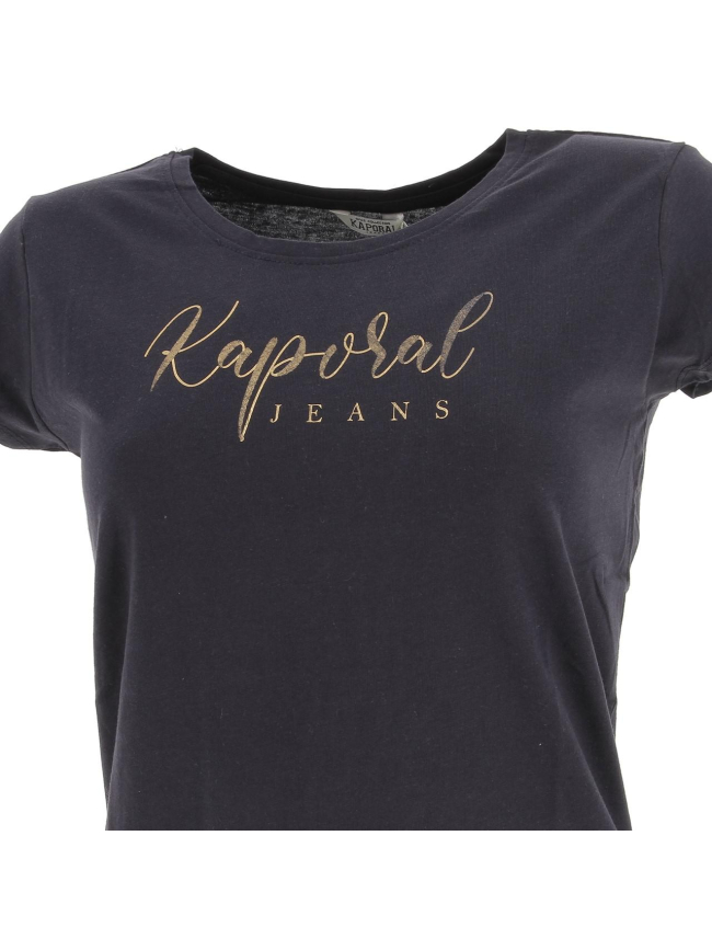 T-shirt lilou bleu marine fille - Kaporal