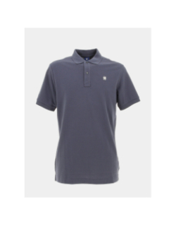 Polo dunda slim bleu homme - G Star