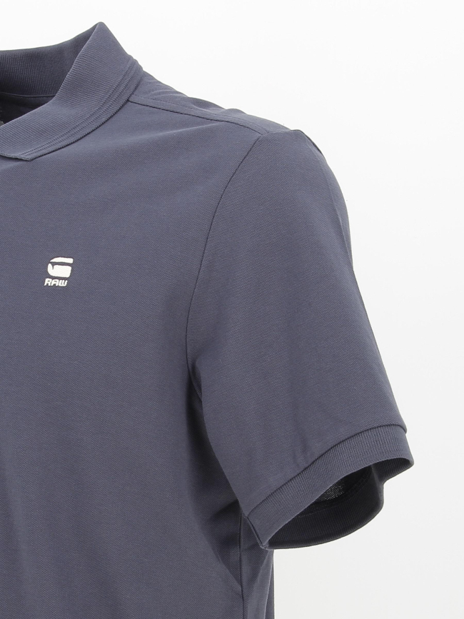 Polo dunda slim bleu homme - G Star