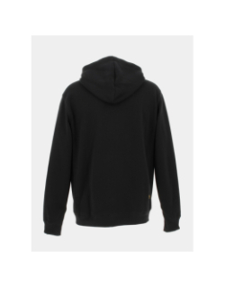 Sweat à capuche zippé premium core noir homme - G Star
