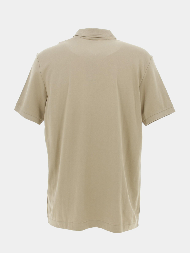Polo dunda slim beige homme - G Star