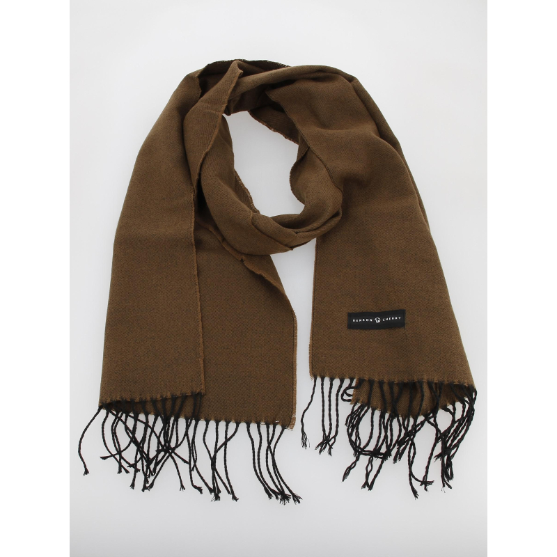 Echarpe konig marrron homme - Benson & Cherry