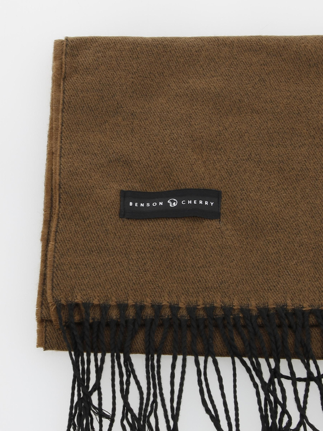 Echarpe konig marrron homme - Benson & Cherry