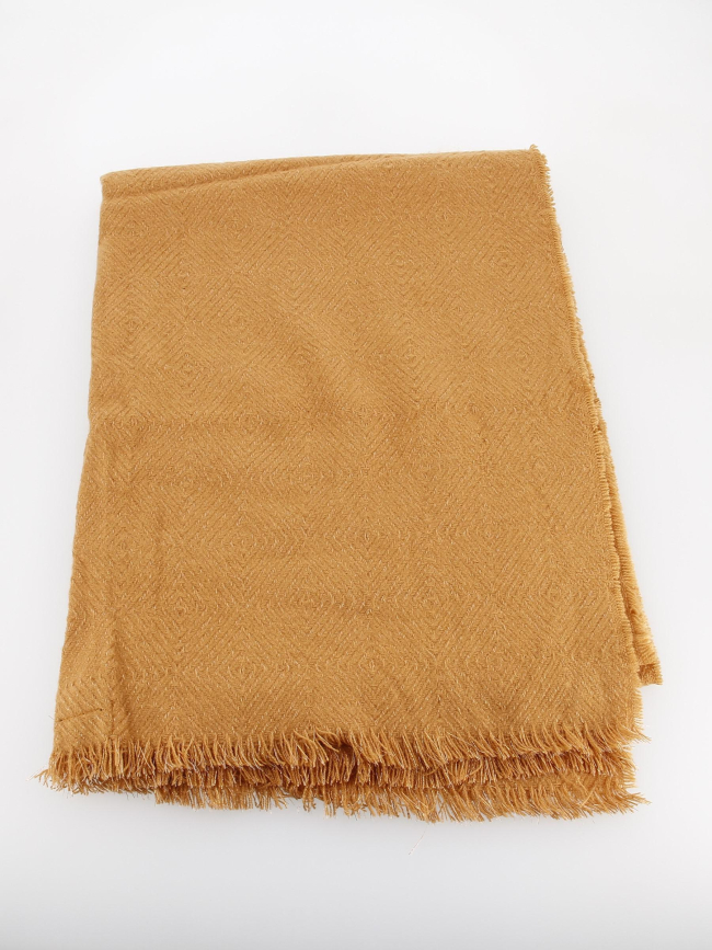 Echarpe morgane marron femme - Deeluxe