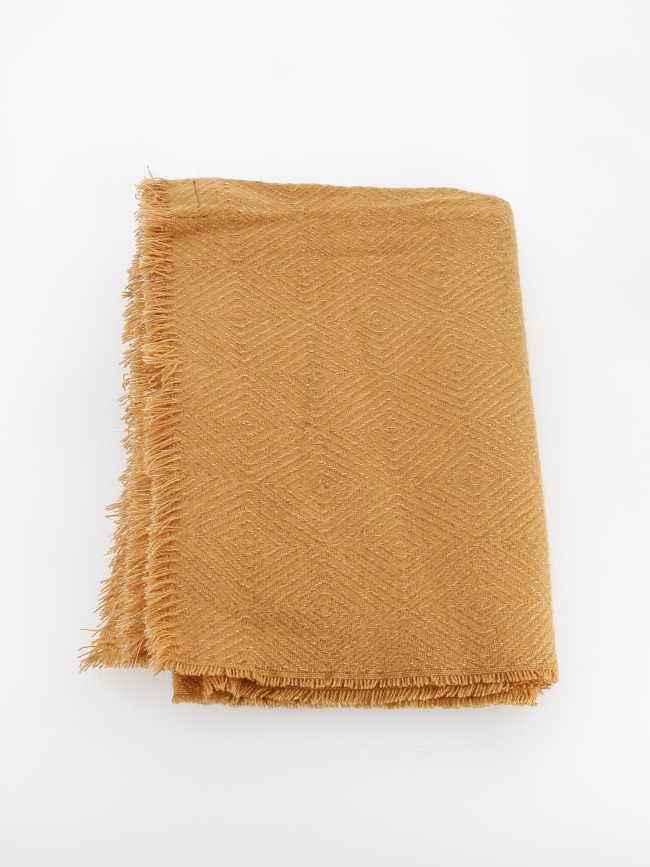 Echarpe morgane marron femme - Deeluxe