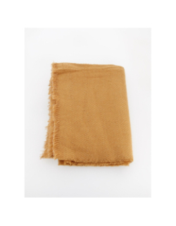 Echarpe morgane marron femme - Deeluxe