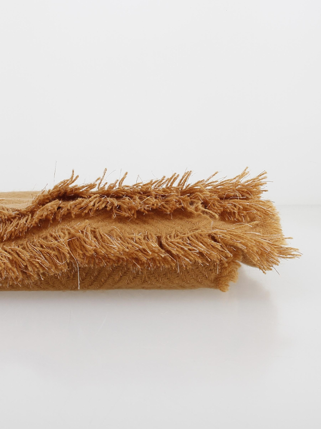 Echarpe morgane marron femme - Deeluxe