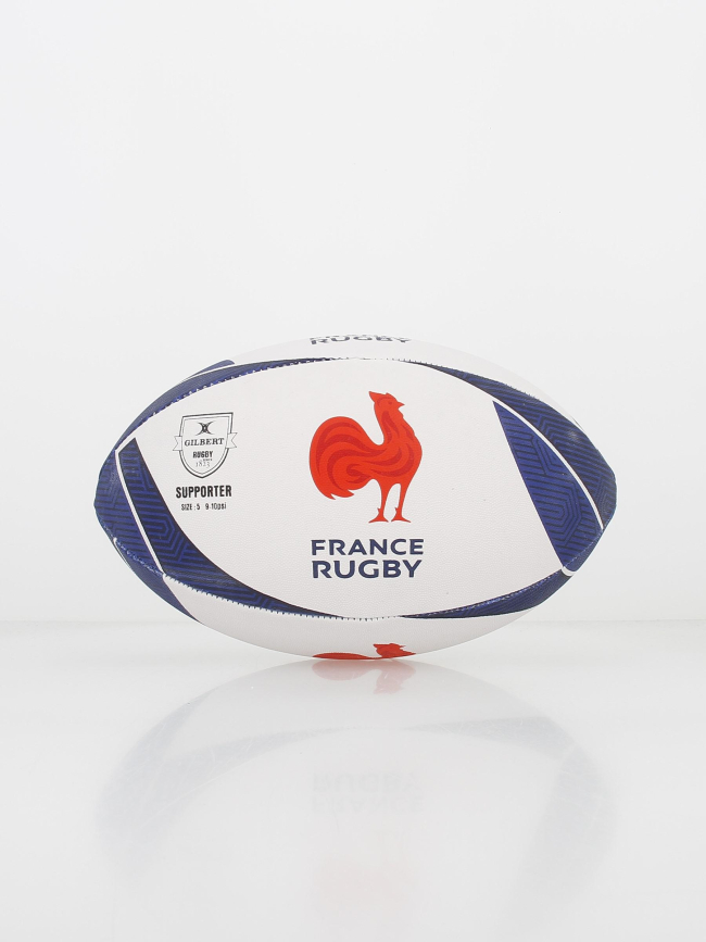 Ballon de rugby sup france blanc - Gilbert