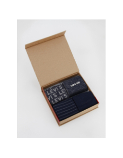 Coffret 4 paires de chaussettes denim bleu - Levi's