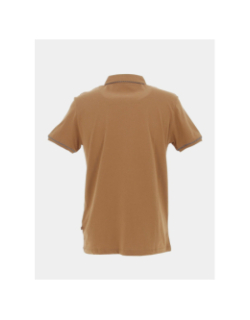 Polo gana marron camel homme - Benson & Cherry