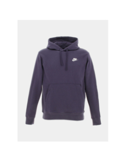 Sweat à capuche nsw club violet homme - Nike
