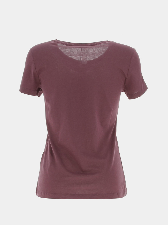 T-shirt peria reg violet femme - Only