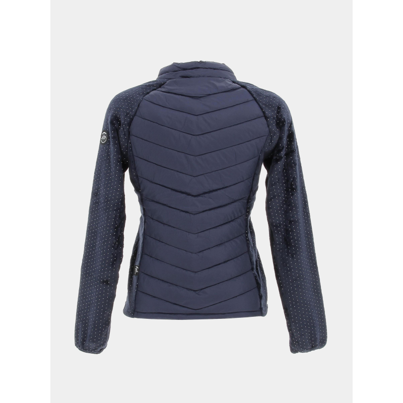 Veste polaire bi-mati?�re nikki bleu marine femme - Angele Sportswear | wimod