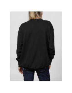 Sweat sportswear air crew fleece noir femme - Nike