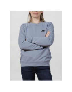 Sweat sportswear essential bleu femme - Nike