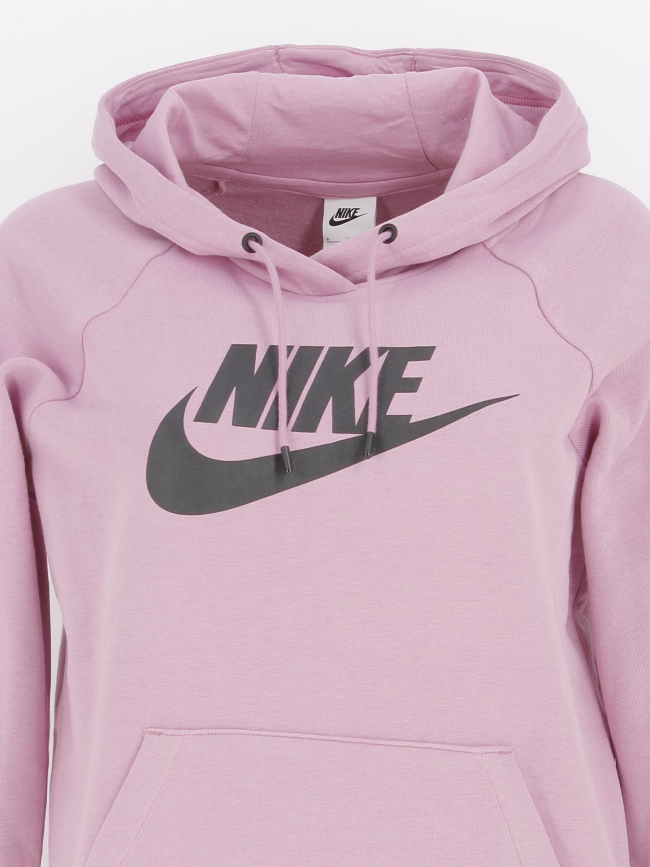Sweat à capuche essential rose femme - Nike