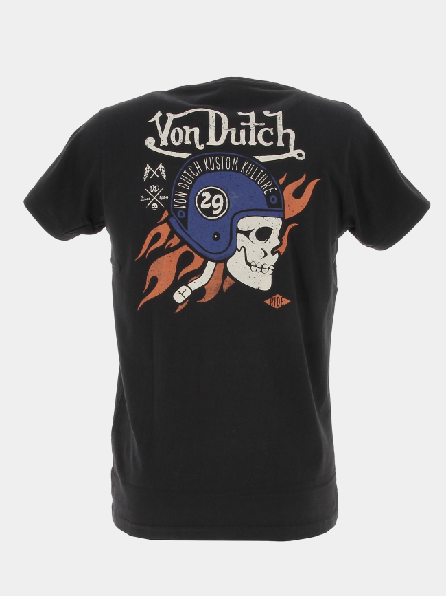 T-shirt ghost noir homme - Von Dutch