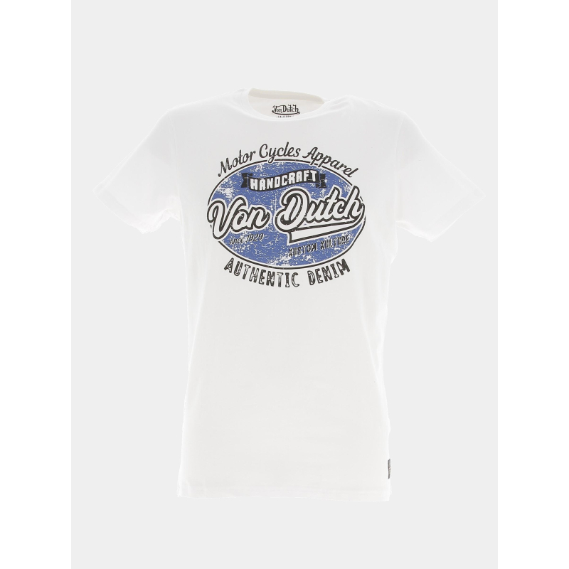 T-shirt tee rod blanc homme - Von Dutch