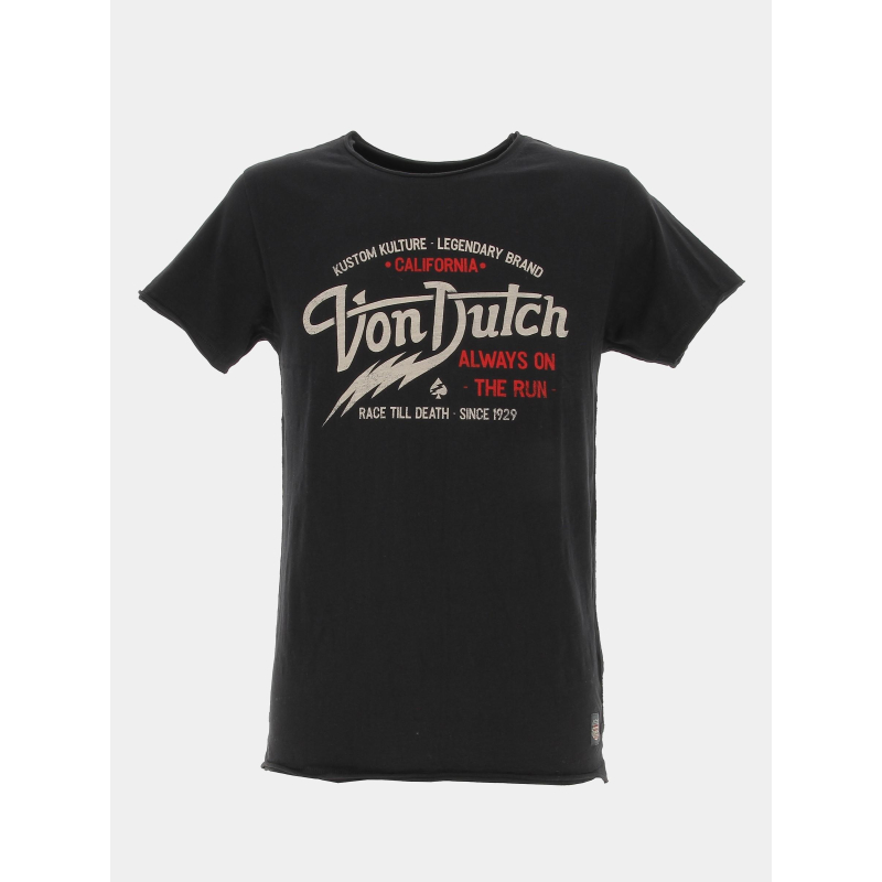 T-shirt thund noir homme - Von Dutch