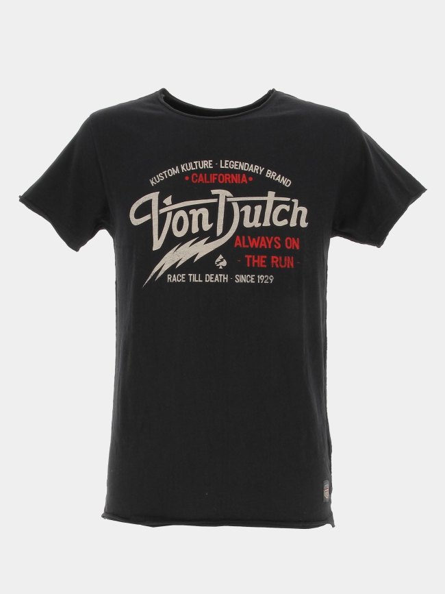 T-shirt thund noir homme - Von Dutch