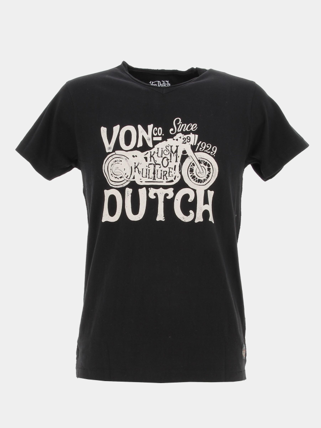 T-shirt tee motar noir homme - Von Dutch