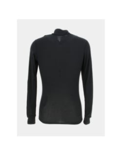 T-shirt manche longue col zippé warm noir homme - Odlo