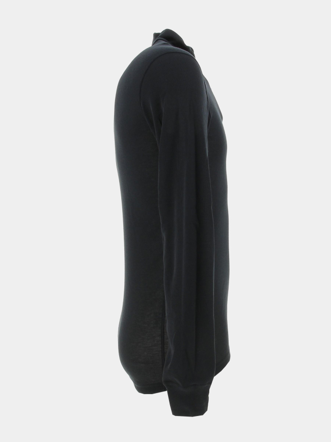 T-shirt manche longue col zippé warm noir homme - Odlo