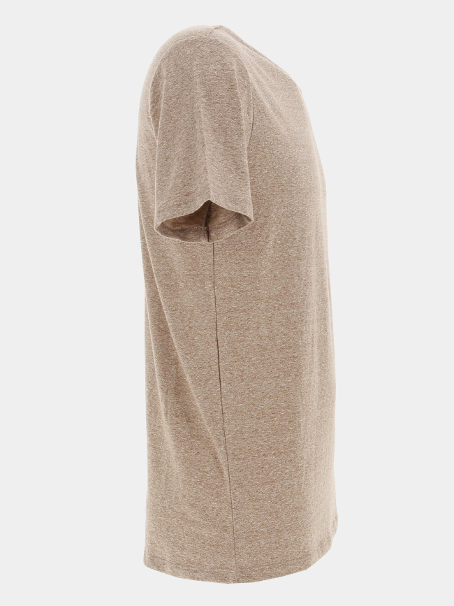 T-shirt nark marron chiné homme - Teddy Smith