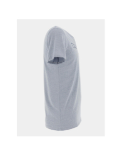 T-shirt ticlass basic bleu chiné homme - Teddy Smith