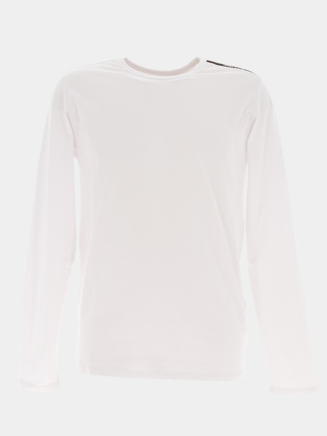 T-shirt manches longues tucker blanc homme - Teddy Smith