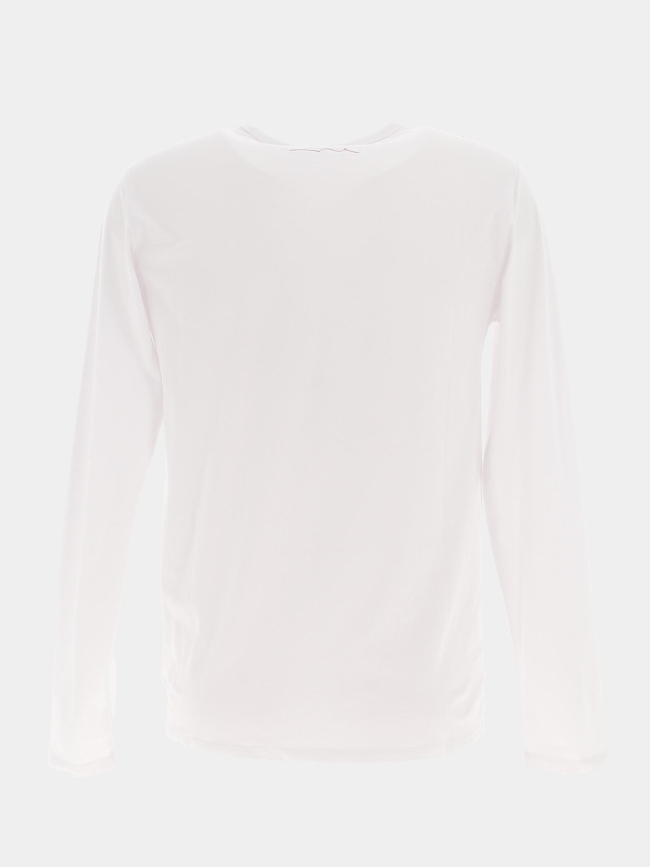 T-shirt manches longues tucker blanc homme - Teddy Smith