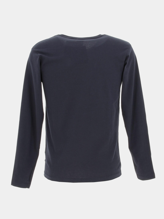 T-shirt manches longues modinb12 bleu marine garçon - Kaporal