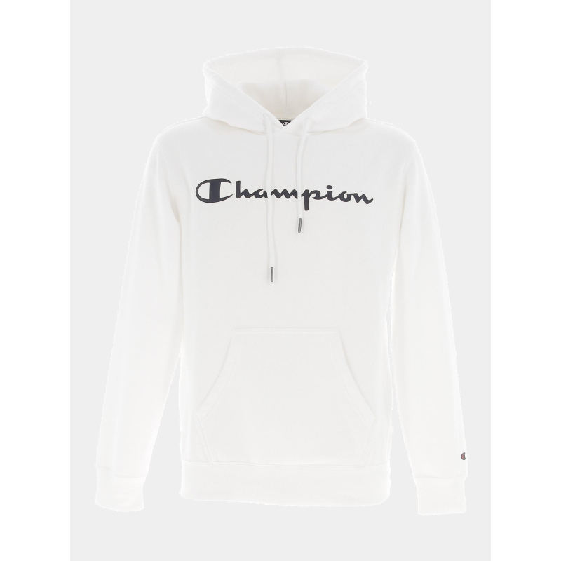 Sweat à capuche hooded blanc homme - Champion