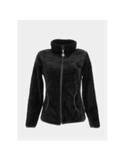 Veste polaire lauziere noir femme - Angele Sportswear