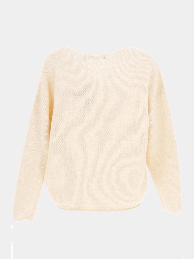 Pull darya blanc femme - Véro Moda